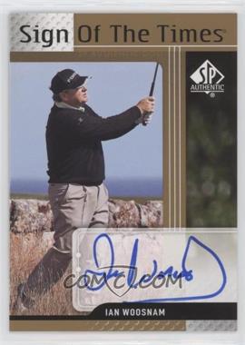 2012 SP Authentic - Sign of the Times #ST-IW - Ian Woosnam