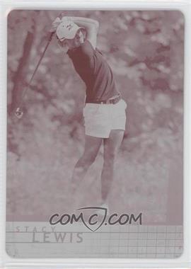 2012 SP Game Used Edition - 2001 Retro Rookies - Printing Plate Magenta #R30 - Stacy Lewis /1