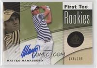 First Tee Rookies - Matteo Manassero #/199