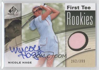 2012 SP Game Used Edition - [Base] #45 - First Tee Rookies - Nicole Hage /399
