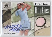 First Tee Rookies - Nicole Hage #/399