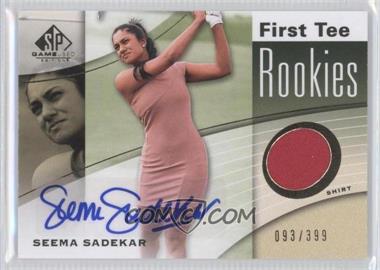 2012 SP Game Used Edition - [Base] #46 - First Tee Rookies - Seema Sadekar /399