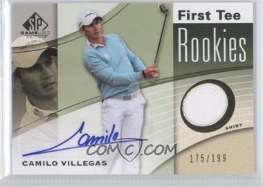 2012 SP Game Used Edition - [Base] #52 - First Tee Rookies - Camilo Villegas /199