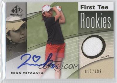 2012 SP Game Used Edition - [Base] #59 - First Tee Rookies - Mika Miyazato /199