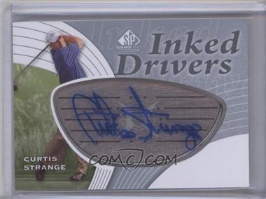 2012 SP Game Used Edition - Inked Drivers - Silver Steel #ID-CS - Curtis Strange