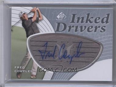2012 SP Game Used Edition - Inked Drivers - Silver Steel #ID-FC - Fred Couples