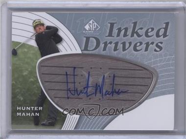 2012 SP Game Used Edition - Inked Drivers - Silver Steel #ID-HM - Hunter Mahan