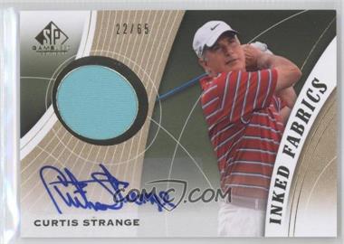 2012 SP Game Used Edition - Inked Fabrics #IF-CS - Curtis Strange /65