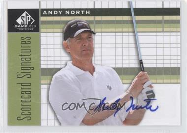 2012 SP Game Used Edition - Scorecard Signatures #SS-AN - Andy North