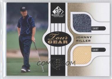 2012 SP Game Used Edition - Tour Gear - Gold Shirt #TG JM - Johnny Miller /35