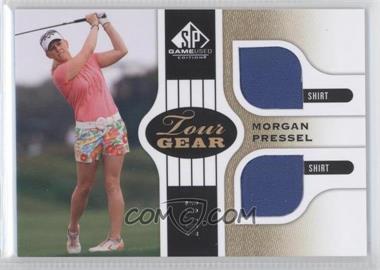 2012 SP Game Used Edition - Tour Gear - Gold Shirt #TG MP - Morgan Pressel /35