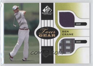 2012 SP Game Used Edition - Tour Gear - Green Shirt #TG BC - Ben Crane