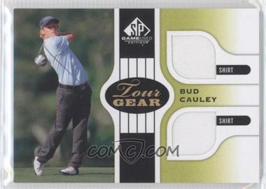 2012 SP Game Used Edition - Tour Gear - Green Shirt #TG CA - Bud Cauley