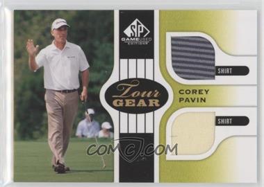 2012 SP Game Used Edition - Tour Gear - Green Shirt #TG CP - Corey Pavin