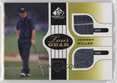 2012 SP Game Used Edition - Tour Gear - Green Shirt #TG JM - Johnny Miller