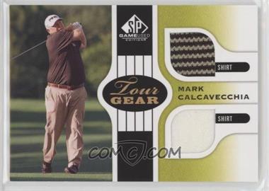 2012 SP Game Used Edition - Tour Gear - Green Shirt #TG MC - Mark Calcavecchia