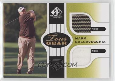 2012 SP Game Used Edition - Tour Gear - Green Shirt #TG MC - Mark Calcavecchia