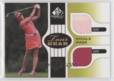 2012 SP Game Used Edition - Tour Gear - Green Shirt #TG NH - Nicole Hage