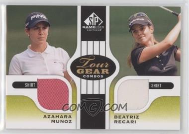 2012 SP Game Used Edition - Tour Gear Combos - Green Shirt #TG2-ESP - Azahara Munoz, Beatriz Recari