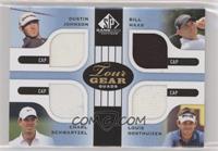 Dustin Johnson, Bill Haas, Charl Schwartzel, Louis Oosthuizen #/12