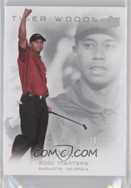 2013 Upper Deck Tiger Woods Master Collection - [Base] #27 - Tiger Woods /200 [Noted]
