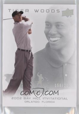 2013 Upper Deck Tiger Woods Master Collection - [Base] #30 - Tiger Woods /200