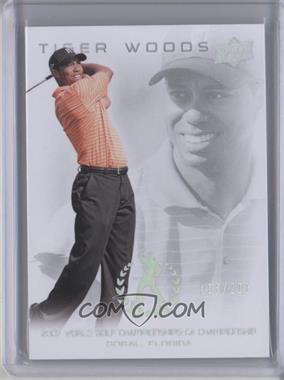 2013 Upper Deck Tiger Woods Master Collection - [Base] #56 - Tiger Woods /200