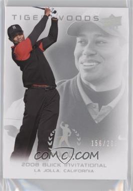 2013 Upper Deck Tiger Woods Master Collection - [Base] #62 - Tiger Woods /200