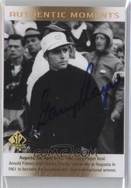 2014 SP Authentic - [Base] - Gold Autograph #67 - Authentic Moments - Gary Player