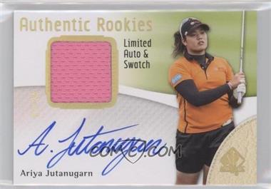 2014 SP Authentic - [Base] - Limited Auto & Swatch Variation #104 - Authentic Rookies - Ariya Jutanugarn /25