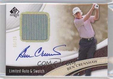 2014 SP Authentic - [Base] - Limited Auto & Swatch Variation #17 - Ben Crenshaw /25