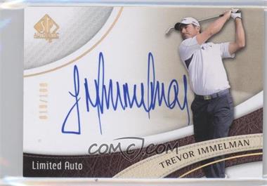 2014 SP Authentic - [Base] - Limited Auto Variation #10 - Trevor Immelman /100