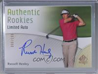 Authentic Rookies - Russell Henley [Noted] #/100