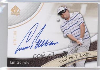 2014 SP Authentic - [Base] - Limited Auto Variation #2 - Carl Pettersson /100