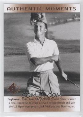 2014 SP Authentic - [Base] - Retail #54 - Authentic Moments - Arnold Palmer