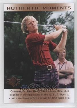 2014 SP Authentic - [Base] - Retail #60 - Authentic Moments - Johnny Miller