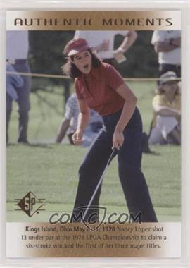 2014 SP Authentic - [Base] - Retail #62 - Authentic Moments - Nancy Lopez