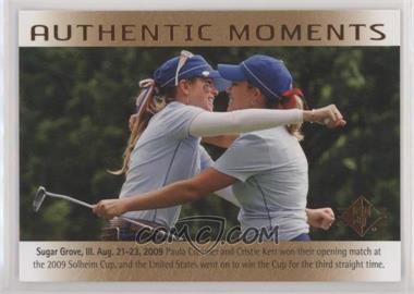 2014 SP Authentic - [Base] - Retail #74 - Authentic Moments - Paula Creamer, Cristie Kerr