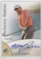 Authentic Rookies - Graeme McDowell #/299