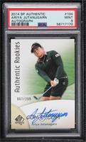 Authentic Rookies - Ariya Jutanugarn [PSA 9 MINT] #/299