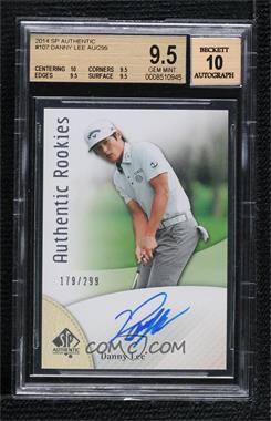 2014 SP Authentic - [Base] #107 - Authentic Rookies - Danny Lee /299 [BGS 9.5 GEM MINT]