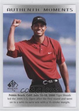 2014 SP Authentic - [Base] #52 - Authentic Moments - Tiger Woods