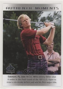 2014 SP Authentic - [Base] #60 - Authentic Moments - Johnny Miller
