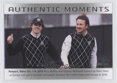 2014 SP Authentic - [Base] #71 - Authentic Moments - Rory McIlroy, Graeme McDowell
