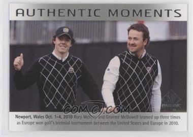 2014 SP Authentic - [Base] #71 - Authentic Moments - Rory McIlroy, Graeme McDowell