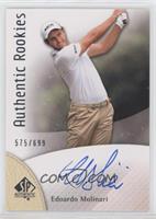 Authentic Rookies - Edoardo Molinari #/699