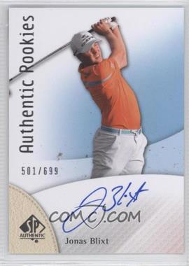 2014 SP Authentic - [Base] #96 - Authentic Rookies - Jonas Blixt /699