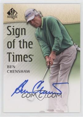 2014 SP Authentic - Sign of the Times #SOTT-CR - Ben Crenshaw