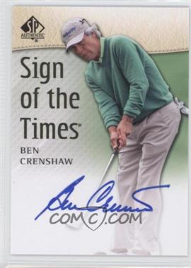 2014 SP Authentic - Sign of the Times #SOTT-CR - Ben Crenshaw