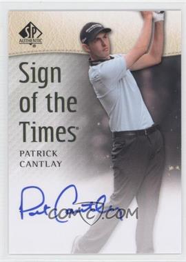 2014 SP Authentic - Sign of the Times #SOTT-PY - Patrick Cantlay